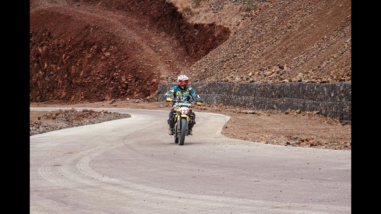 Hill Sprint 3, Run 2 on Triumph Scrambler 400 X (4K)