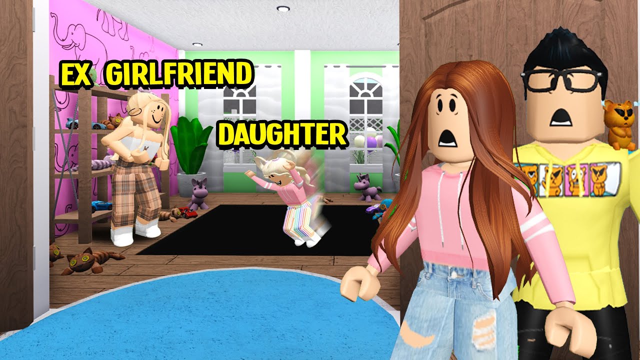 Мы создали семью... Бывшая девушка похитила нашу дочь! (Roblox Bloxburg)