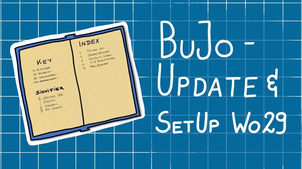 BuJo Update & Set up Woche 29