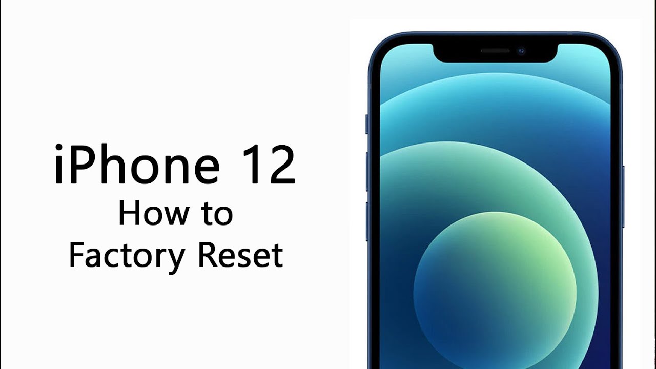 iPhone 12: как сбросить настройки до заводских | Стереть данные | Сброс настроек iPhone 12 до зав...