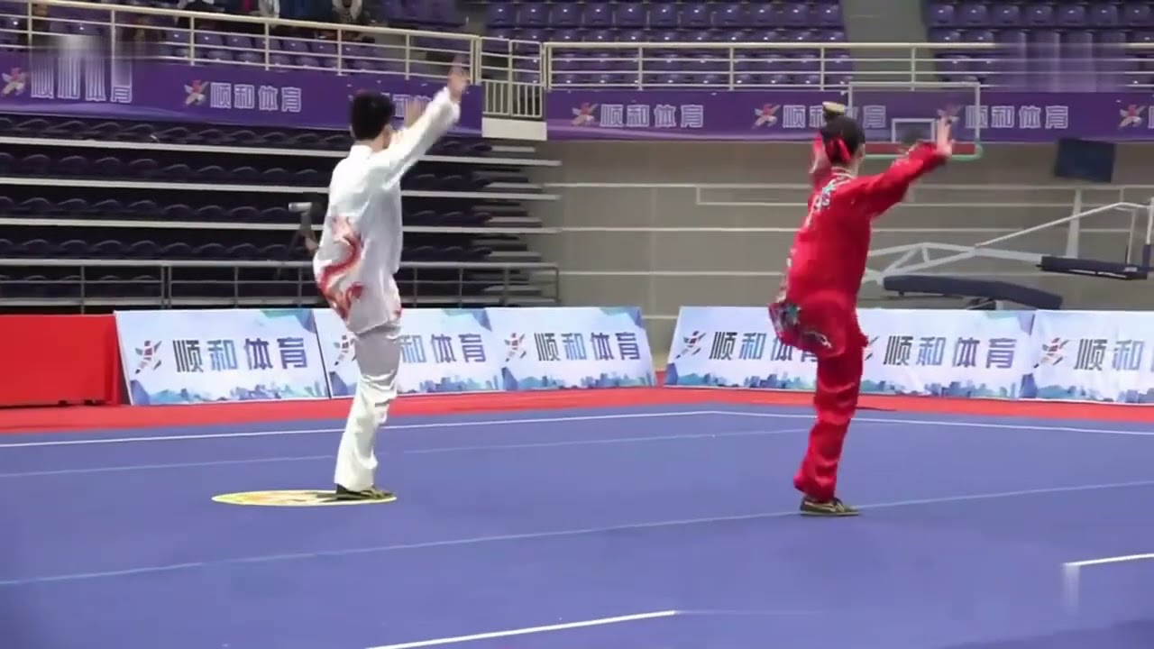 Pairs Tai-Chi.  Performer: Gao Haonan & Tong Xin