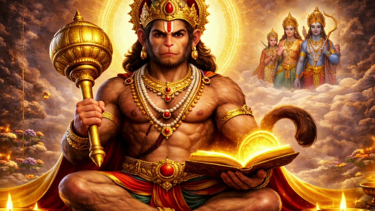 🚩 श्री हनुमान चालीसा | Hanuman Chalisa @juhirecords 