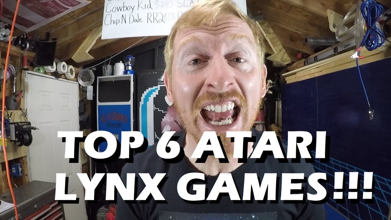 ТОП-6 ИГР ДЛЯ ATARI LYNX!! ОТЛИЧНО!!