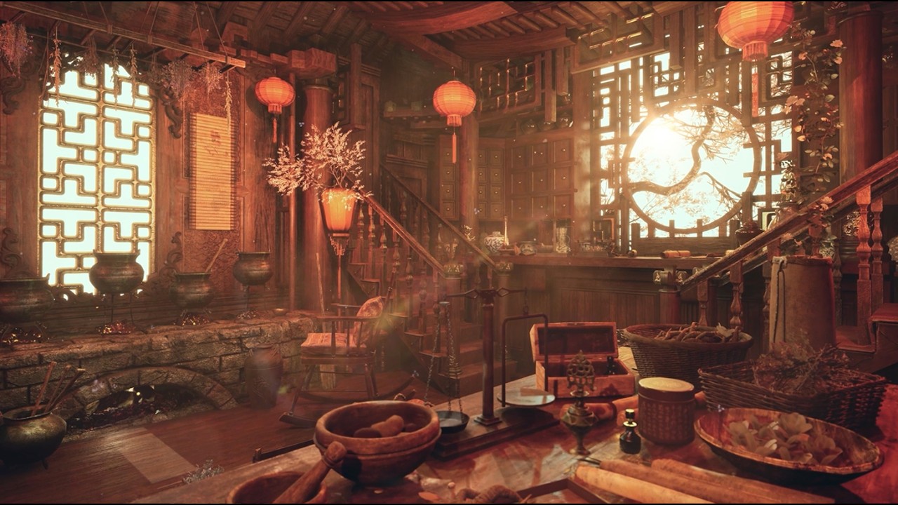 🌾🍵Preparing Herbal Medicine In Ancient Oriental Way I Immersive Experience