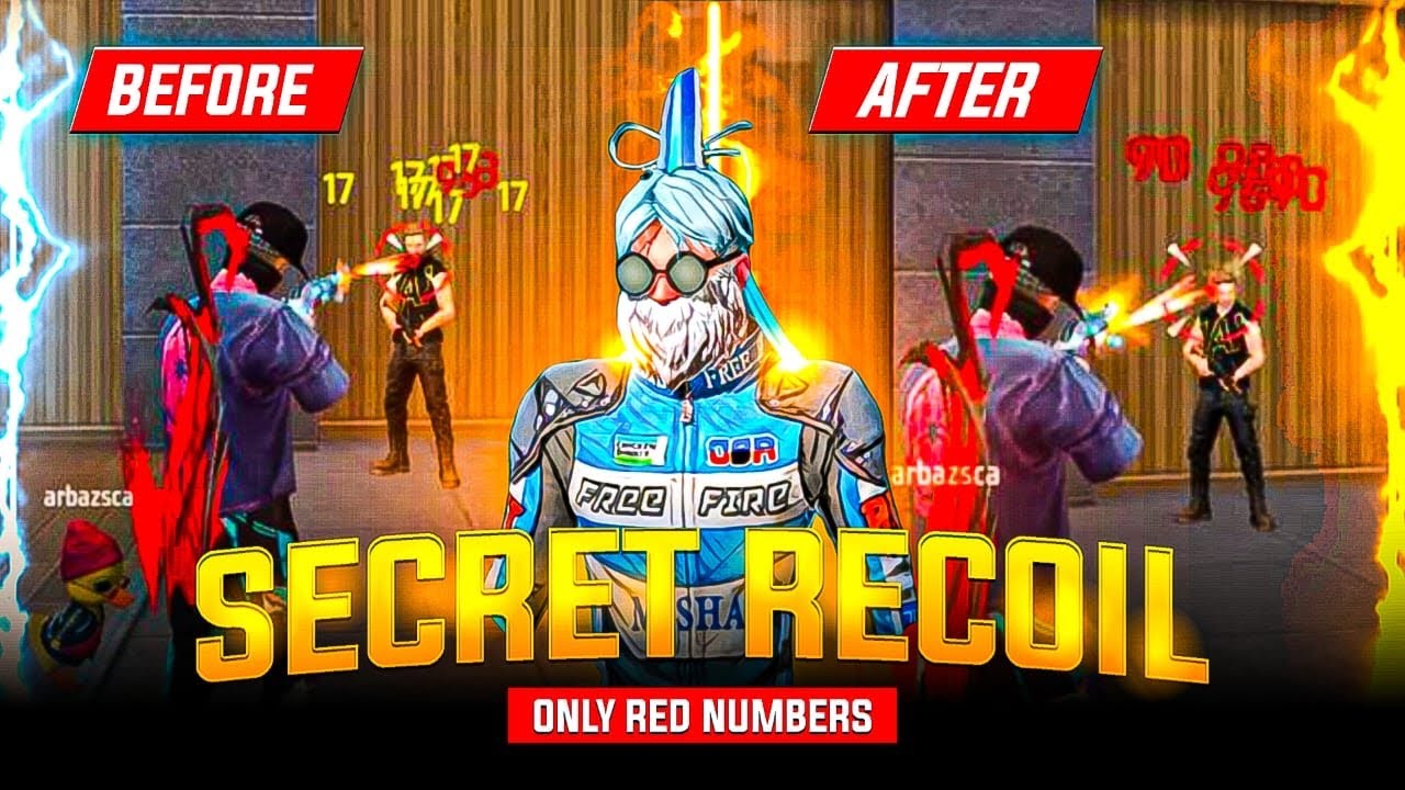 SECRET ONETAP TRICK 🤯 SHOTGUN ONLY RED NUMBERS TRICK FREE FIRE 🔥 | PTL SERIES LESSON # 01
