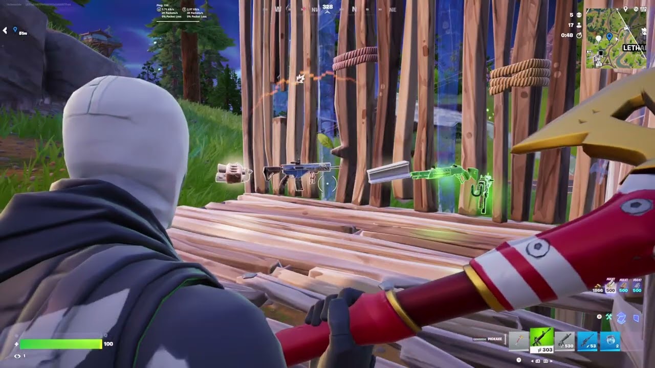 Fortnite C7S1 - Build Mode - 03/01/2026 -Crown #52. 9 Eliminations.