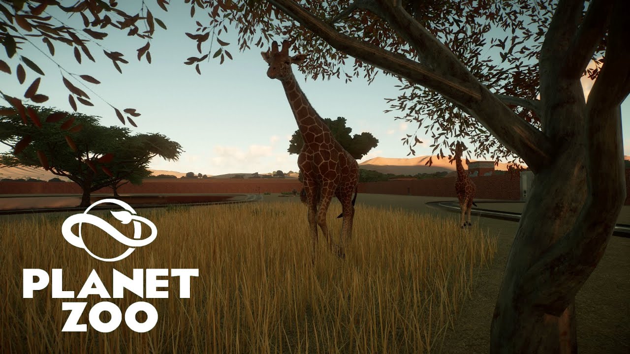 БОЛЬШОЙ АФРИКАНСКИЙ ВОЛЬЕР | ПЕСОЧНИЦА #1 PLANET ZOO