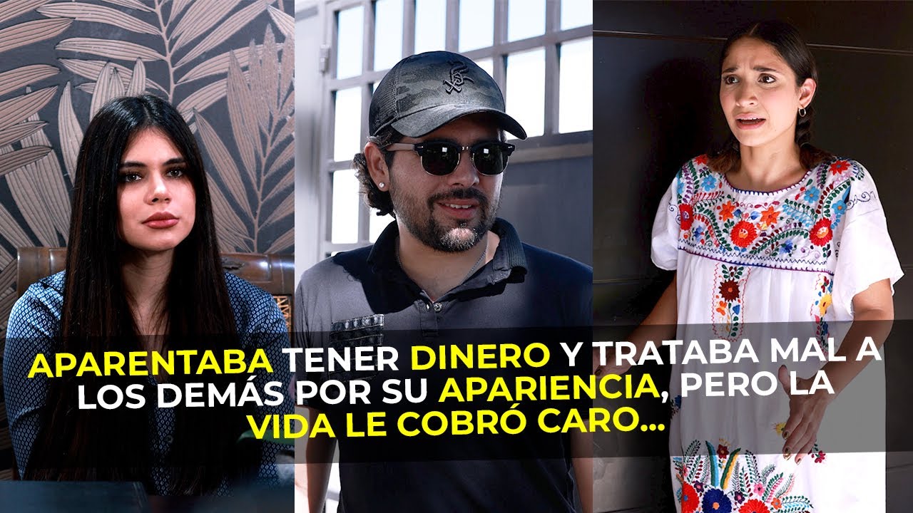 Aparentaba tener dinero y trataba mal a los demás por su apariencia, pero la vida le cobró caro...