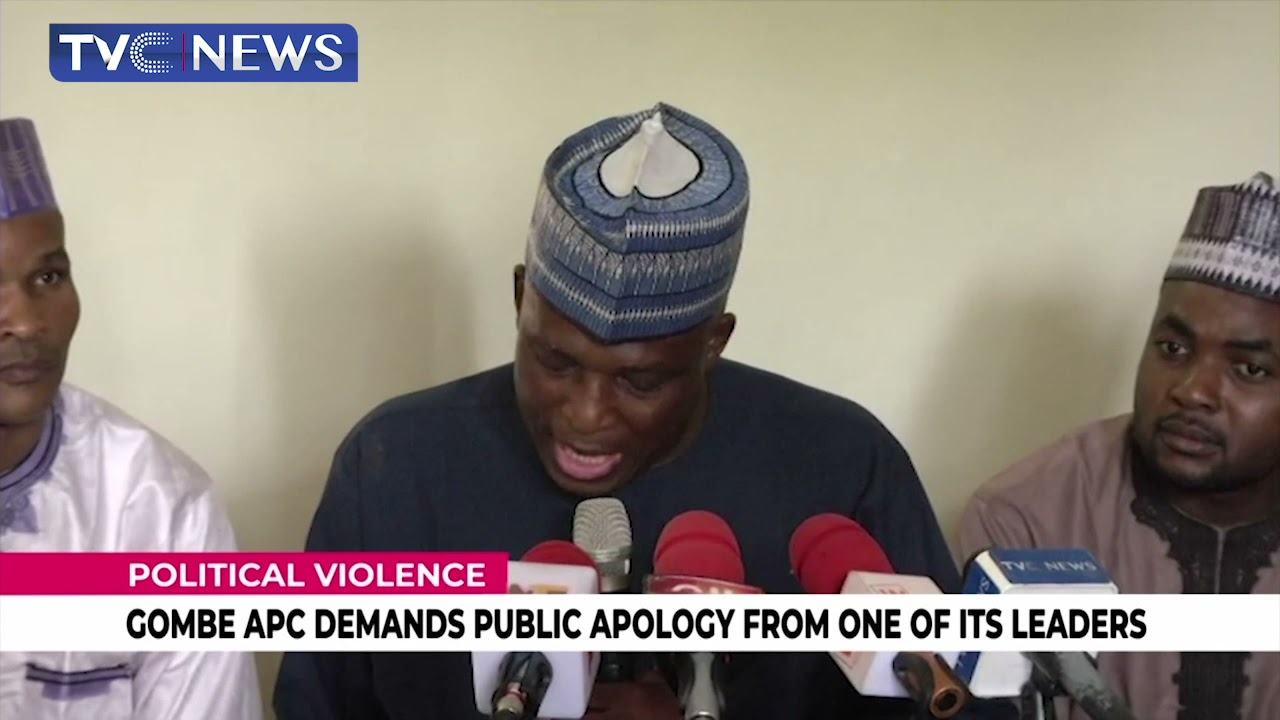 [WATCH] Gombe APC Demands Public Apology  From One Of Its Leaders