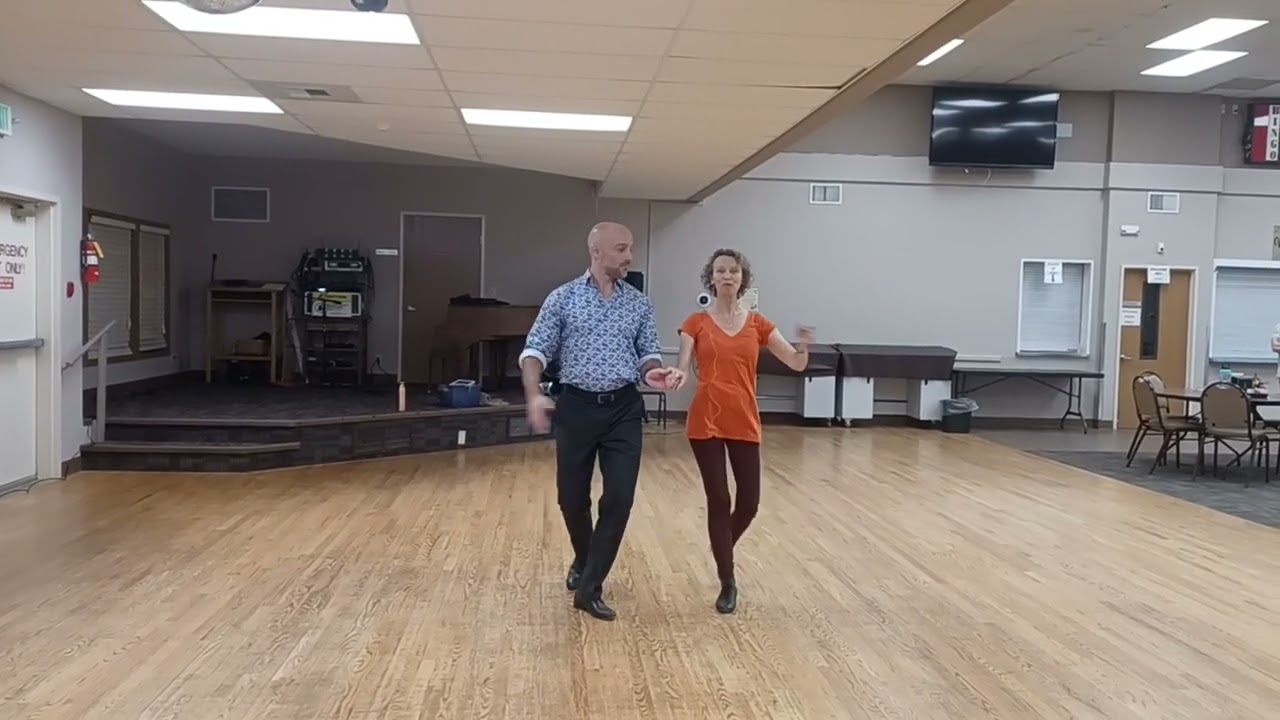 beginning Rumba 5th position breaks with hand-to-hand rocks
