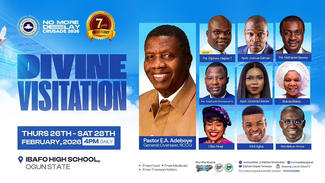 IBAFO MEGA CRUSADE: NO MORE DELAY 2026 (Day 3 - Grand Finale)