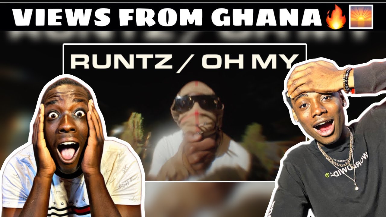 American Reaction To Kwengface - Runtz / Oh My (Official Video)