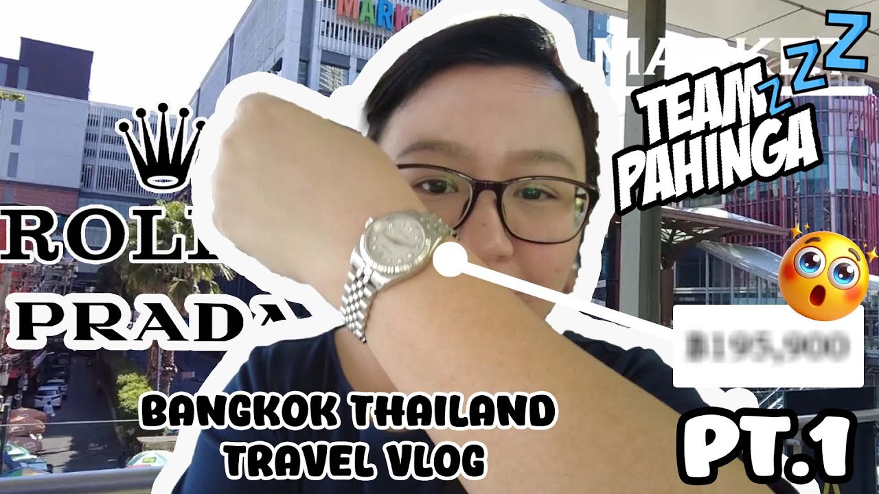 BANGKOK I Buy preloved LUXURY bag and watch (Moppet Brand Name Sale), STAY at Novotel Platinum
