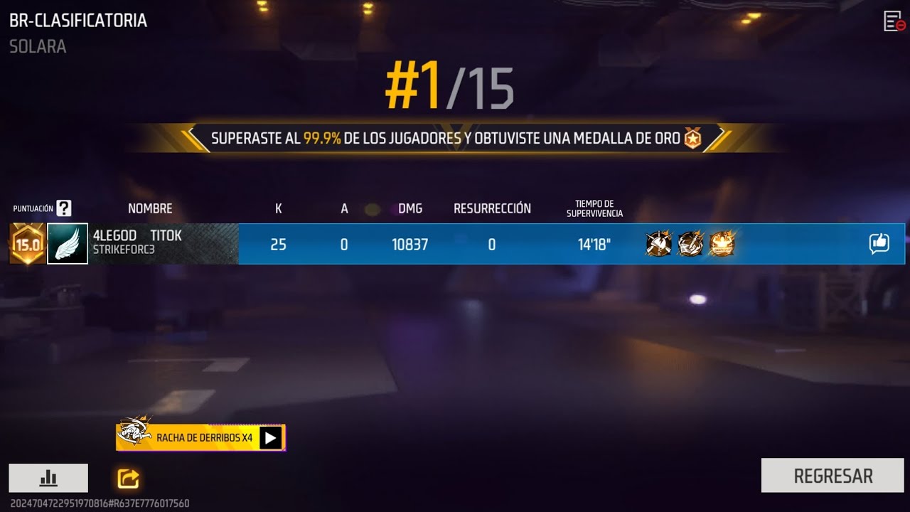 25 Kills en 1v4 Ranked // HONOR X9B 
