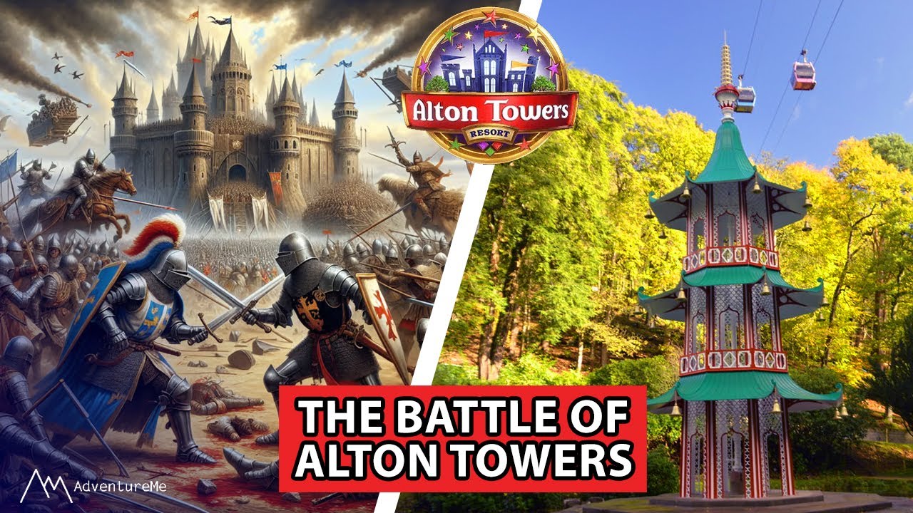 Prawdziwa BITWA, kt&oacute;ra miała miejsce w Alton Towers!