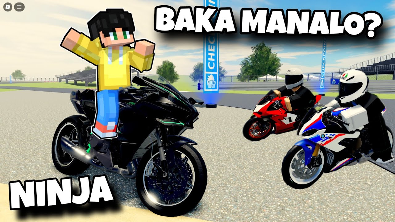 NINJA H2R BIG BIKE LABAN sa DALAWANG MOTOR sa ROBLOX