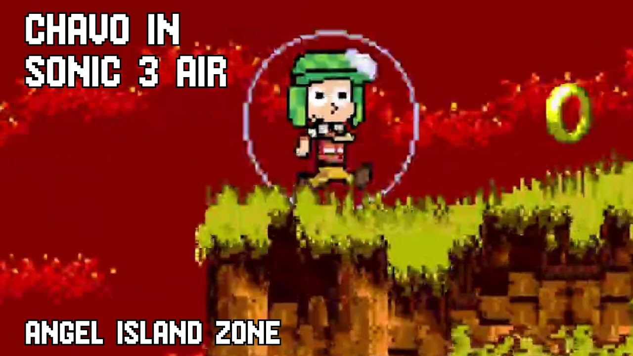 Chavo in Sonic 3 A.I.R. - Angel Island Zone