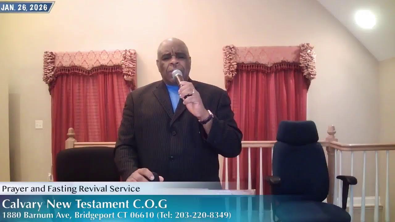 Prayer & Fasting Revival Service | Bishop Terrence Gayle - Take it to the Lord in prayer | 01.26.26