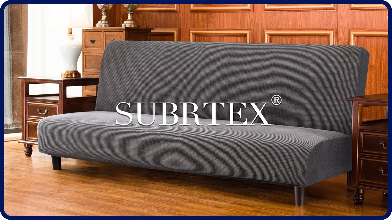How to install futon sofa slipcover by Subrtex