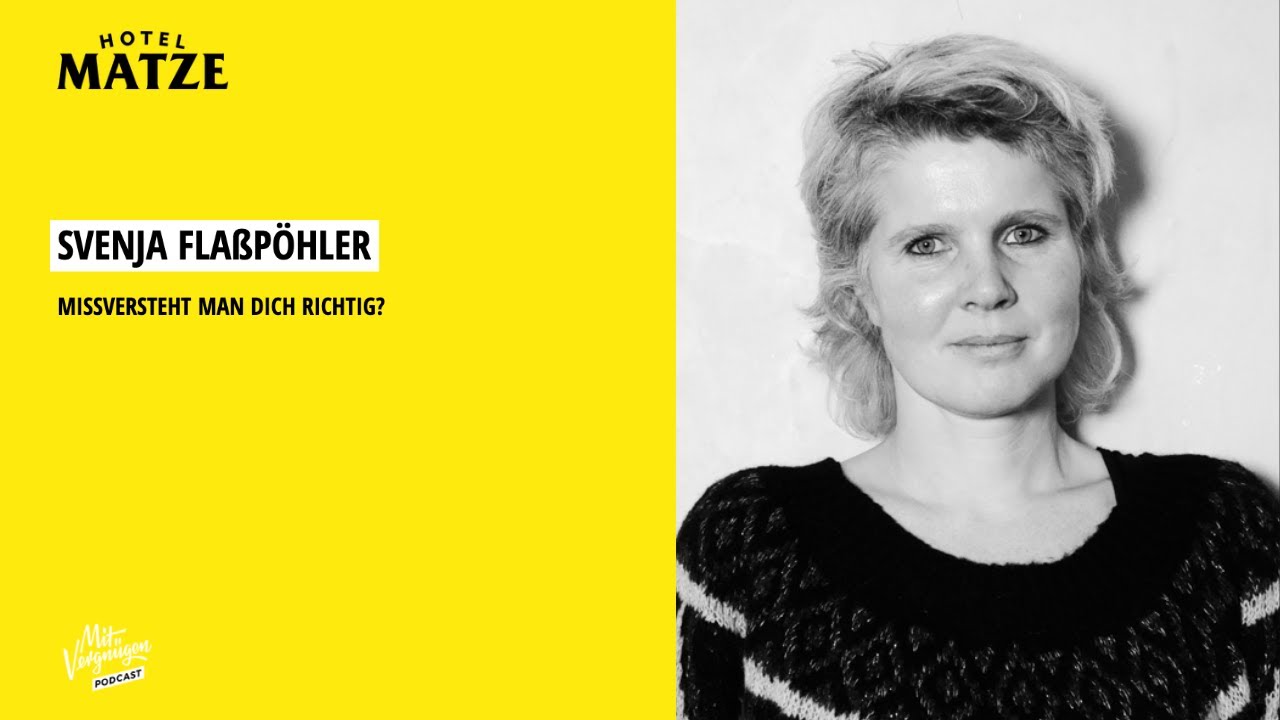 Svenja Flaßpöhler – Missversteht man dich richtig?