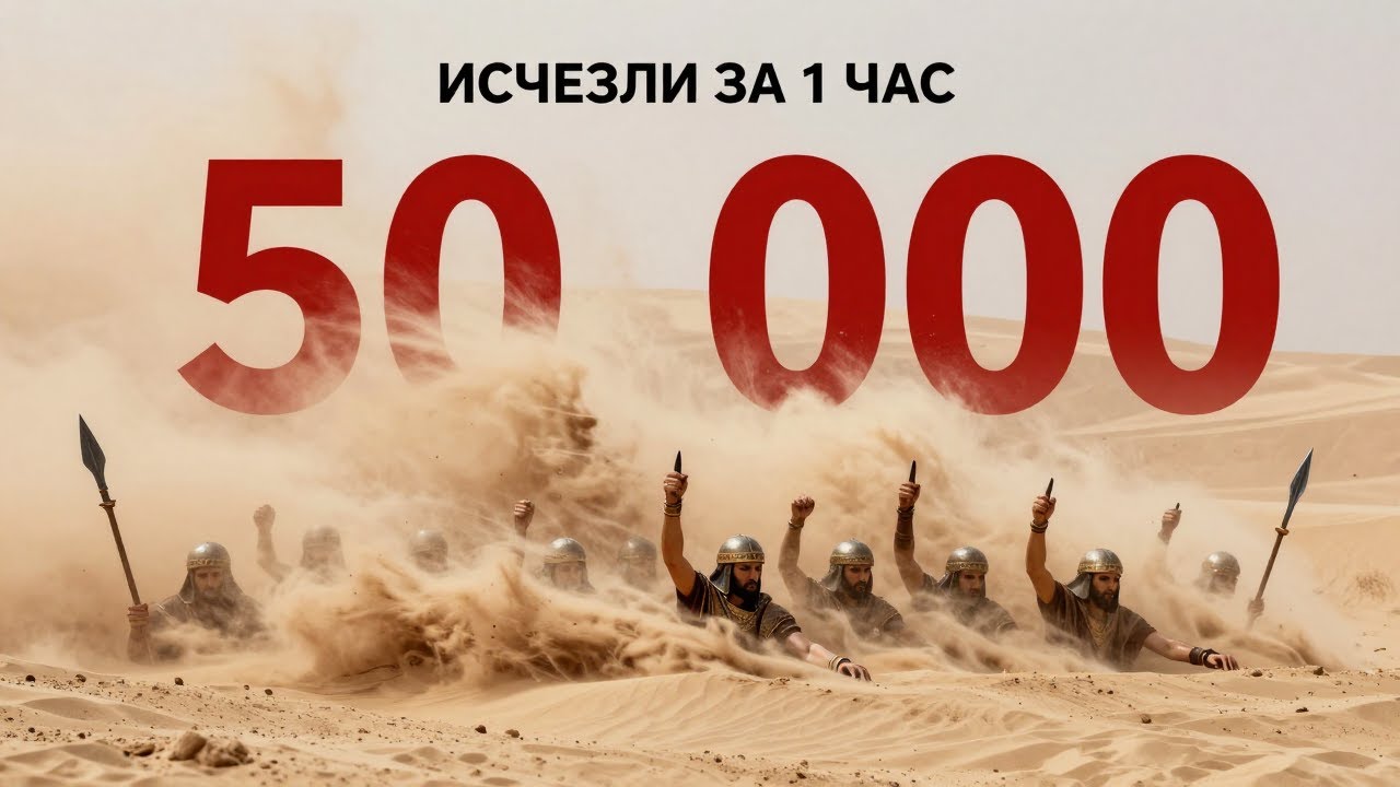 Куда исчезла АРМИЯ из 50.000 солдат? 😱 Тайна, которую скрывала пустыня 2500 лет