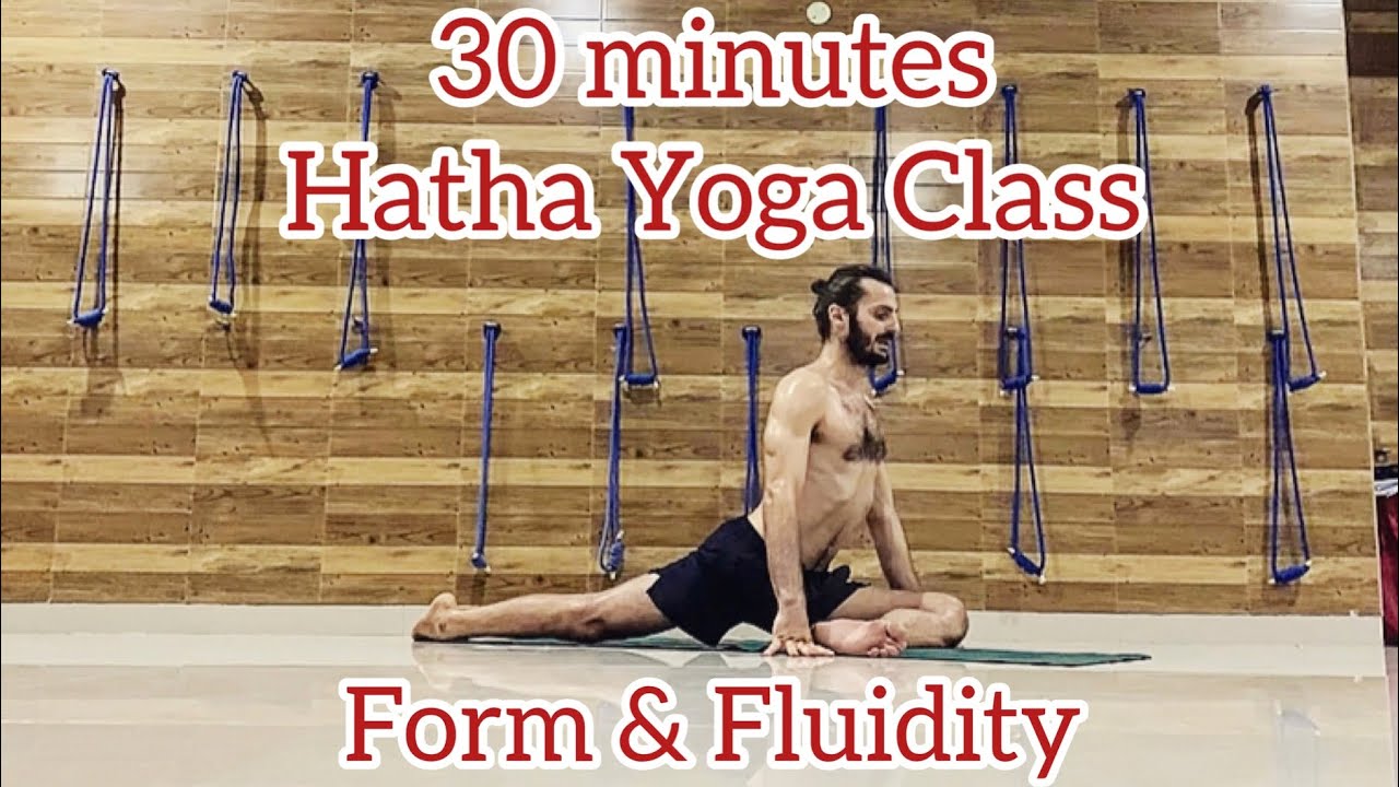 Hatha Yoga Class - Gomukasana to Garudasana Flow[ENG]- Embodied Movement Yoga with Federico Blardone