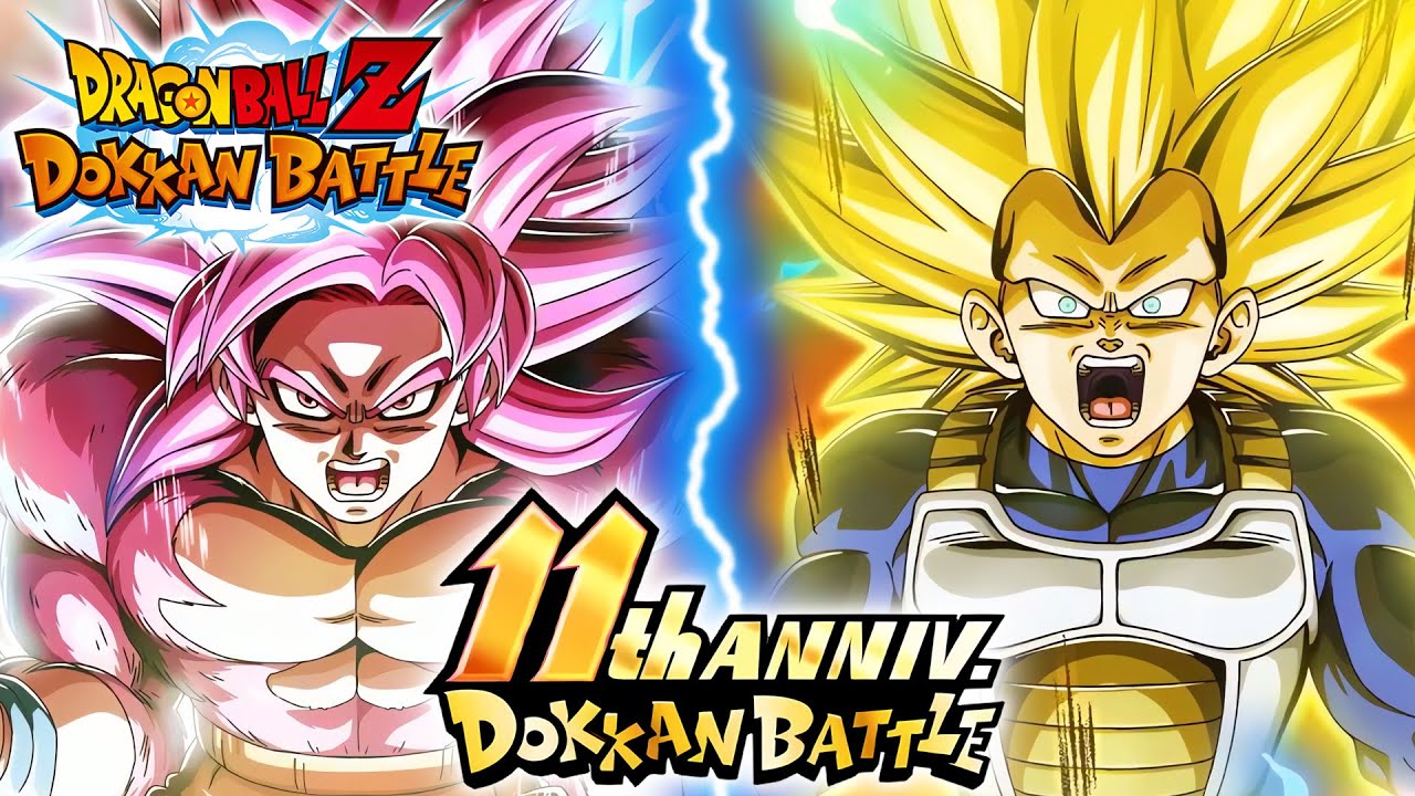 11th ANNIVERSARY! DAIMA SSJ4 Goku & SSJ3 Vegeta! Trailer - DBZ: Dokkan Battle | 4K 60FPS