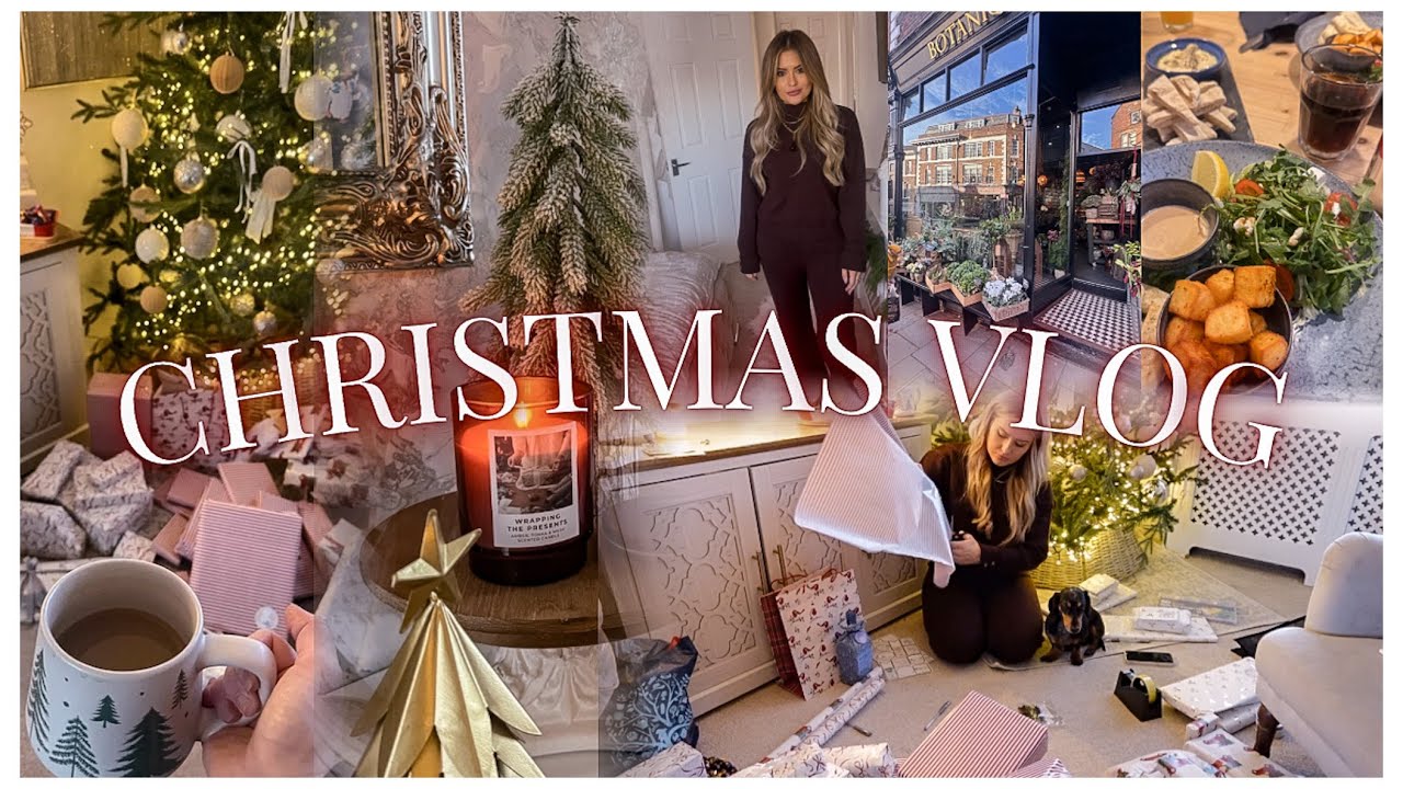 Christmas Prep as a Single Mum | Wrapping presents, Aldi food haul, Christmas Shopping & Life Chat