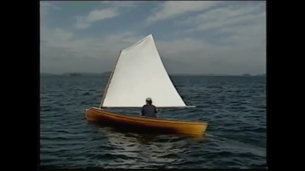 Sailing a St  Lawrence Skiff