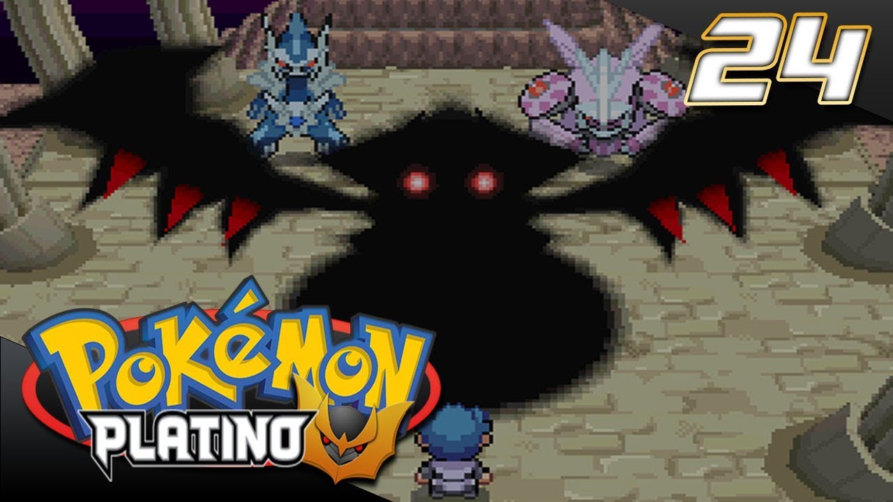 Pokémon Platino #24 - Monte Corona y Columna Lanza. DIALGA, PALKIA Y GIRATINA