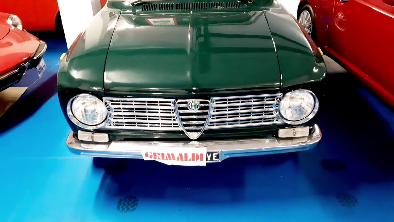 ALFA ROMEO GIULIA 1.3 1964 RESTORED STEP 360&deg; WITH ENGINE