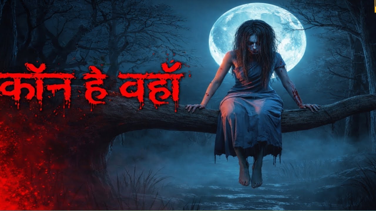 कौन है वहा #cartooncraft #horrorstories #khaniya