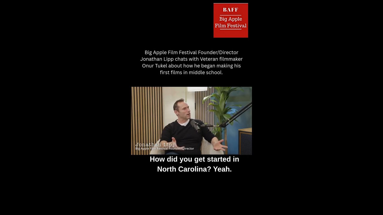 Big Apple Film Festival Founder/Director Jonathan Lipp chats with Veteran filmmaker Onur Tukel a...