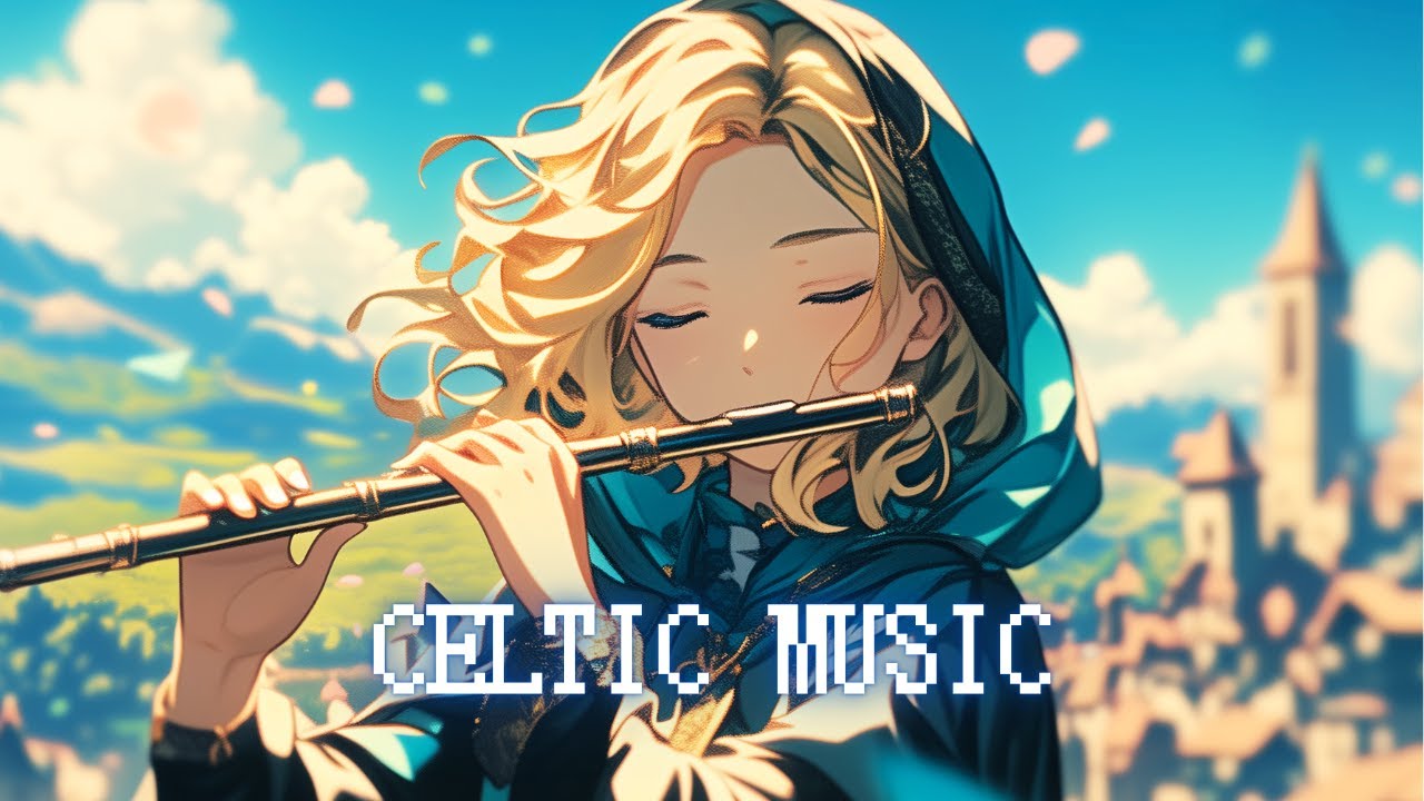 Celtic Music - Relaxing Castle Town Fantasy Flute Music / Medieval Music Mix for Work & Study