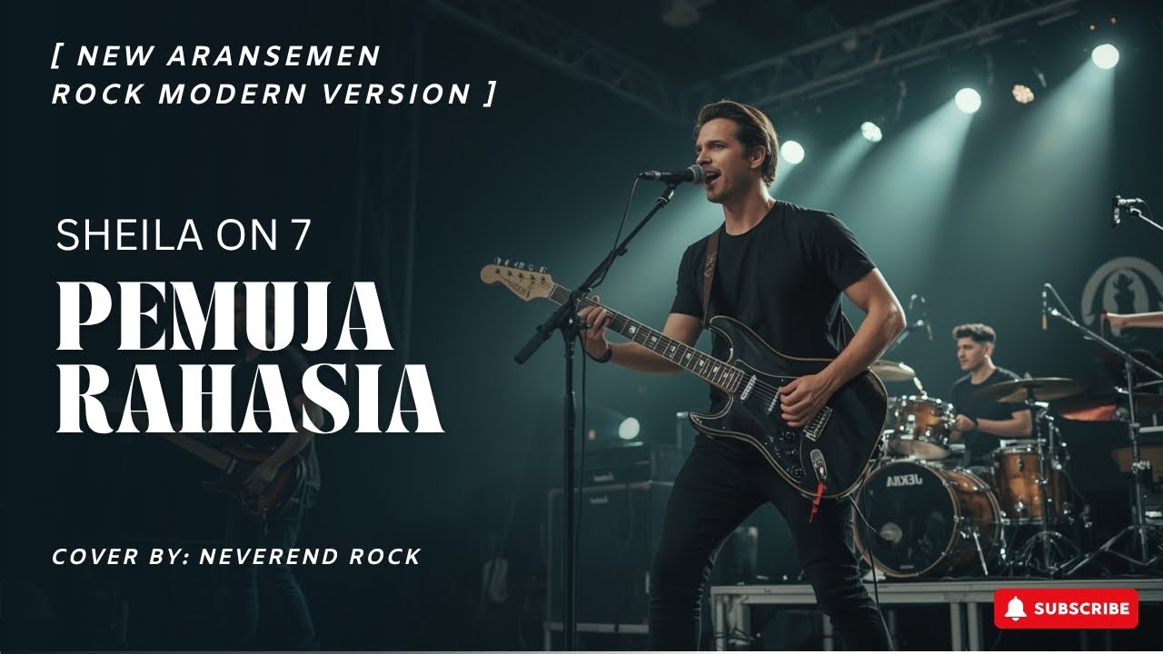 Pemuja Rahasia - Sheila On 7 | Rock Modern Version + Lirik New Aransemen Cover by NeverEnd Rock