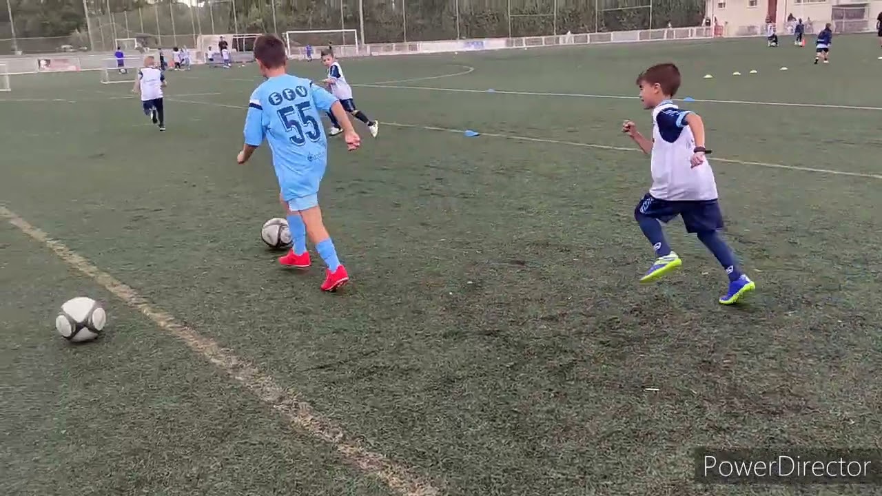 Aprender a progresar y hacer coberturas defensivas. Prebenjamin A 2022.