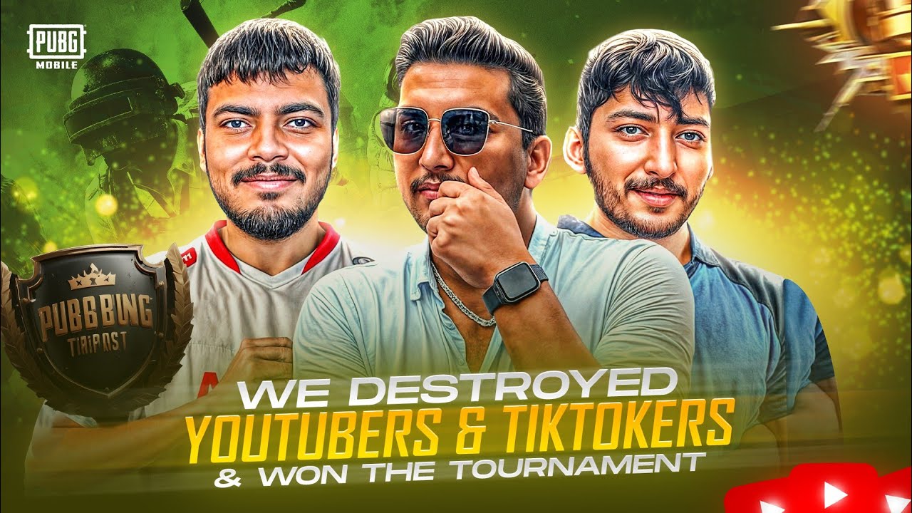 I Won YouTubers + Tiktokers Tournament 😍