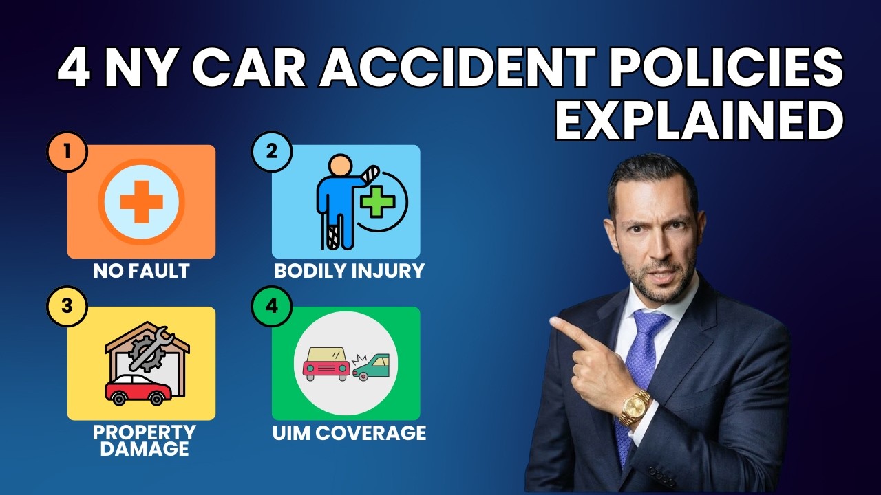 NY Car Accident Insurance Explained: No-Fault, Bodily Injury & UIM Coverage