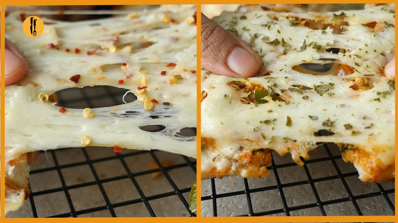 Bread Pizza and Chicken Chilli Toast Recipe By Food Fusion