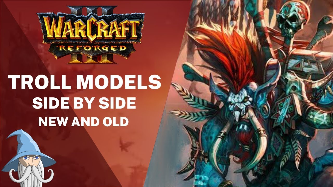 Troll Models Comparison (Reforged vs Classic) | Warcraft 3 Reforged Beta