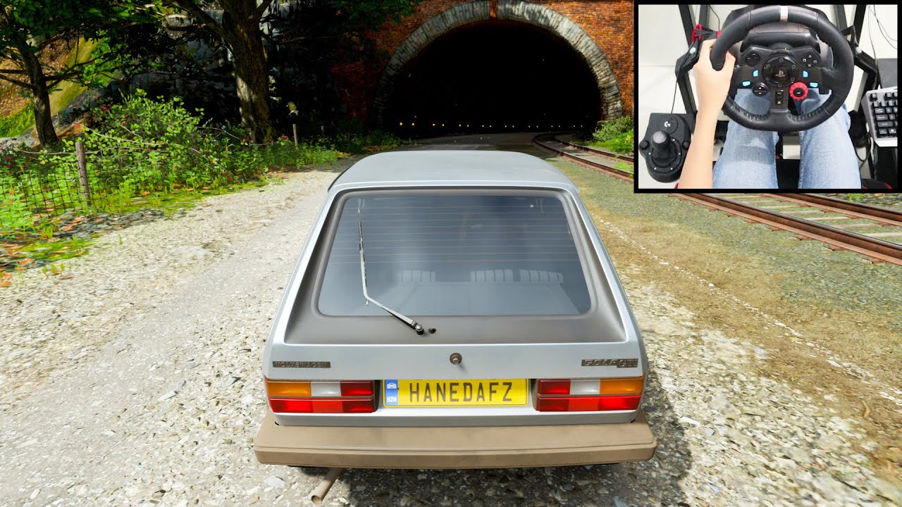 VW Golf Mk1 - Forza Horizon 4 | Logitech g29 gameplay