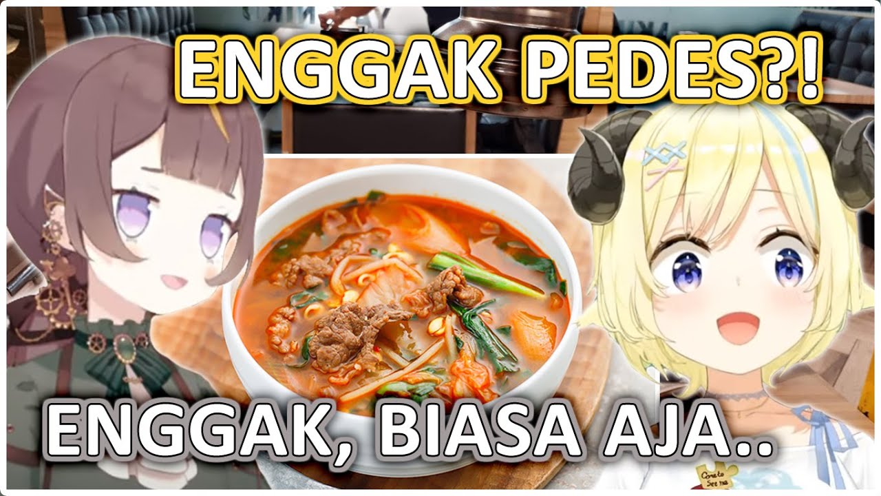 Ketahanan ANYA Terhadap Makanan Pedas Membuat WATAME Takjub | (Hololive Clips)