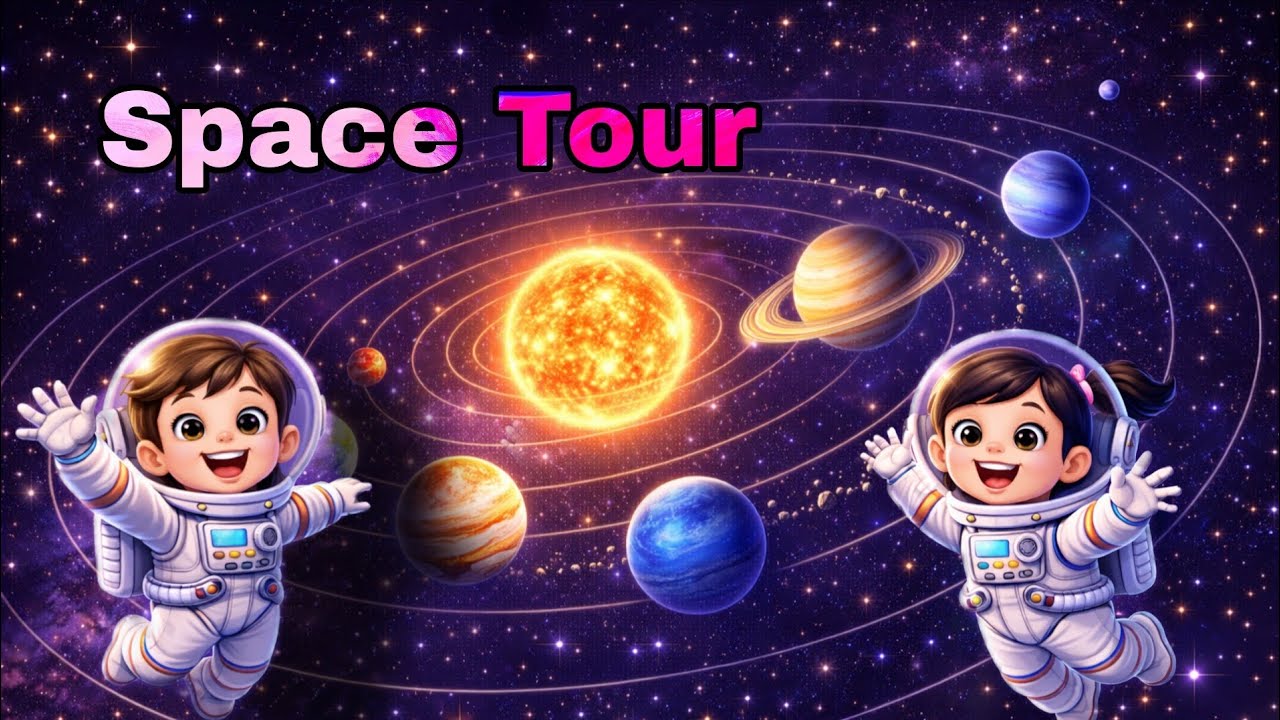 Space tour | अंतरिक्ष की सैर | Hindi rhymes