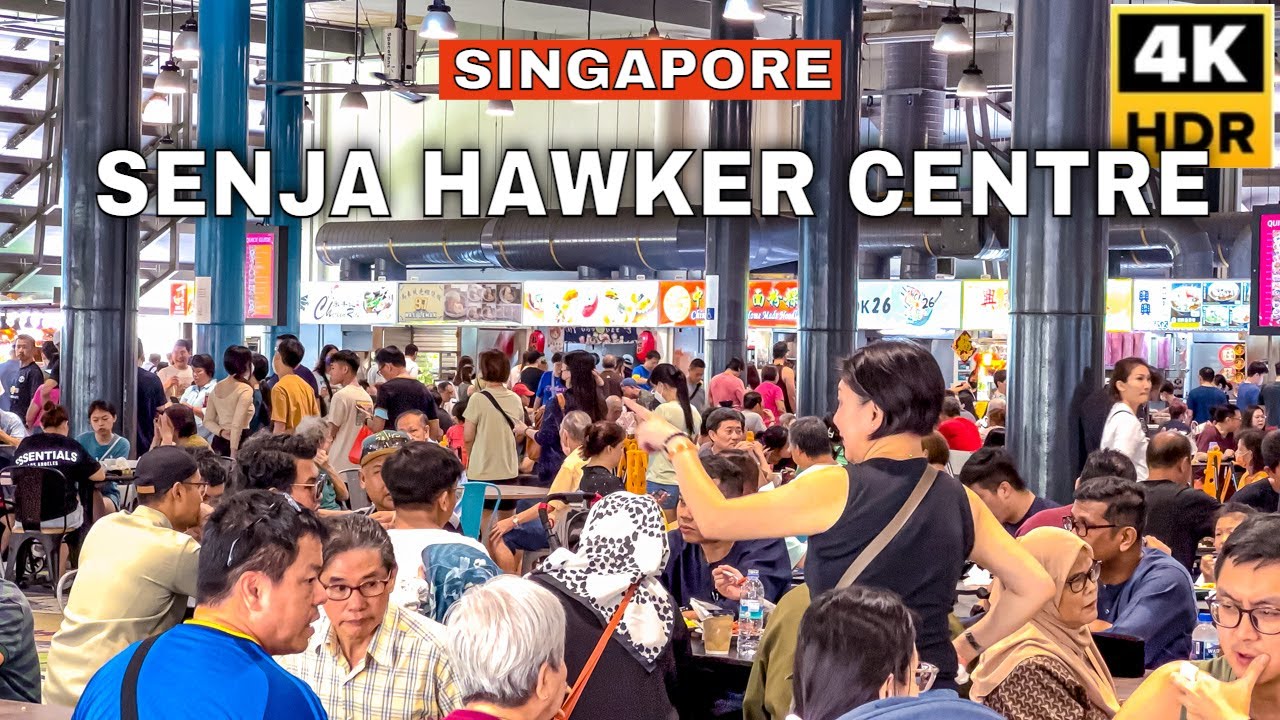Singapore Newest Hawker Centre | Senjar Hawker Centre 🍧🍛🍜