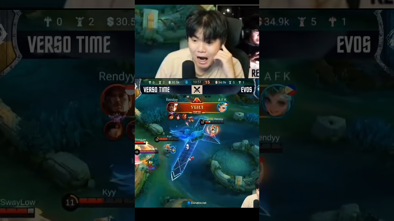 EVOS VS VERSO TIME TURNAMEN WINTER RUSSIA 
