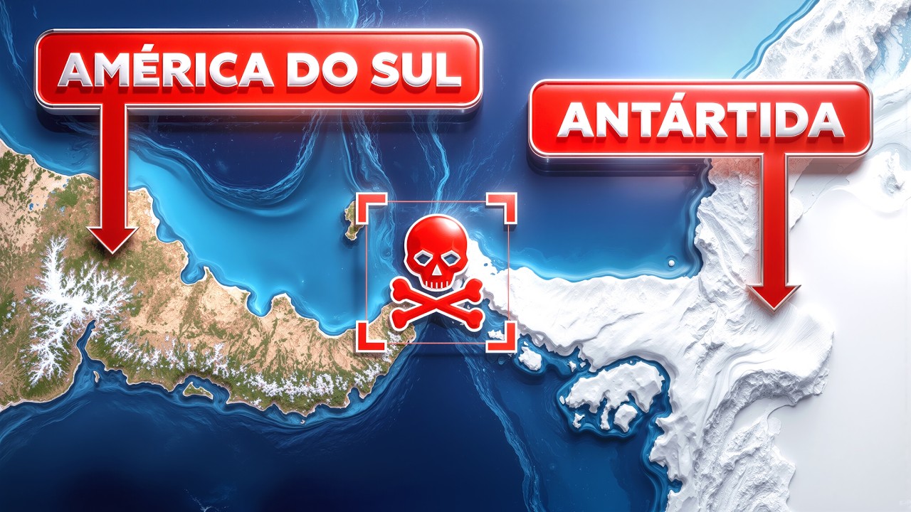 Por Que Até Navios Modernos Temem a Passagem de Drake?