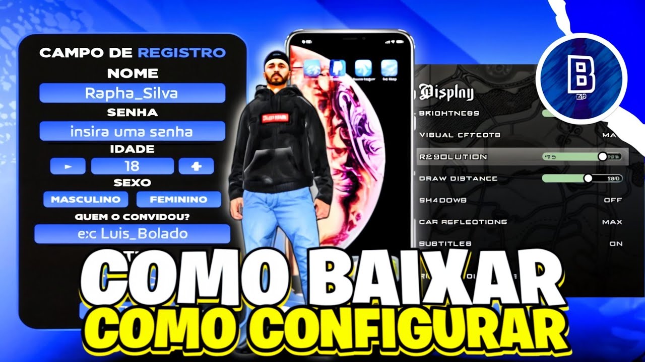 GTA RP | 🚨🚨 COMO BAIXAR E CONFIGURAR O XD ROLEPLAY PARA CELULAR  💥💥