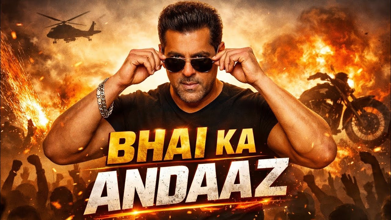 Bhai Ka Andaaz 🔥 | Mass Hero Bollywood Action Song | Original Hindi Anthem | Manohar Sham vlogs