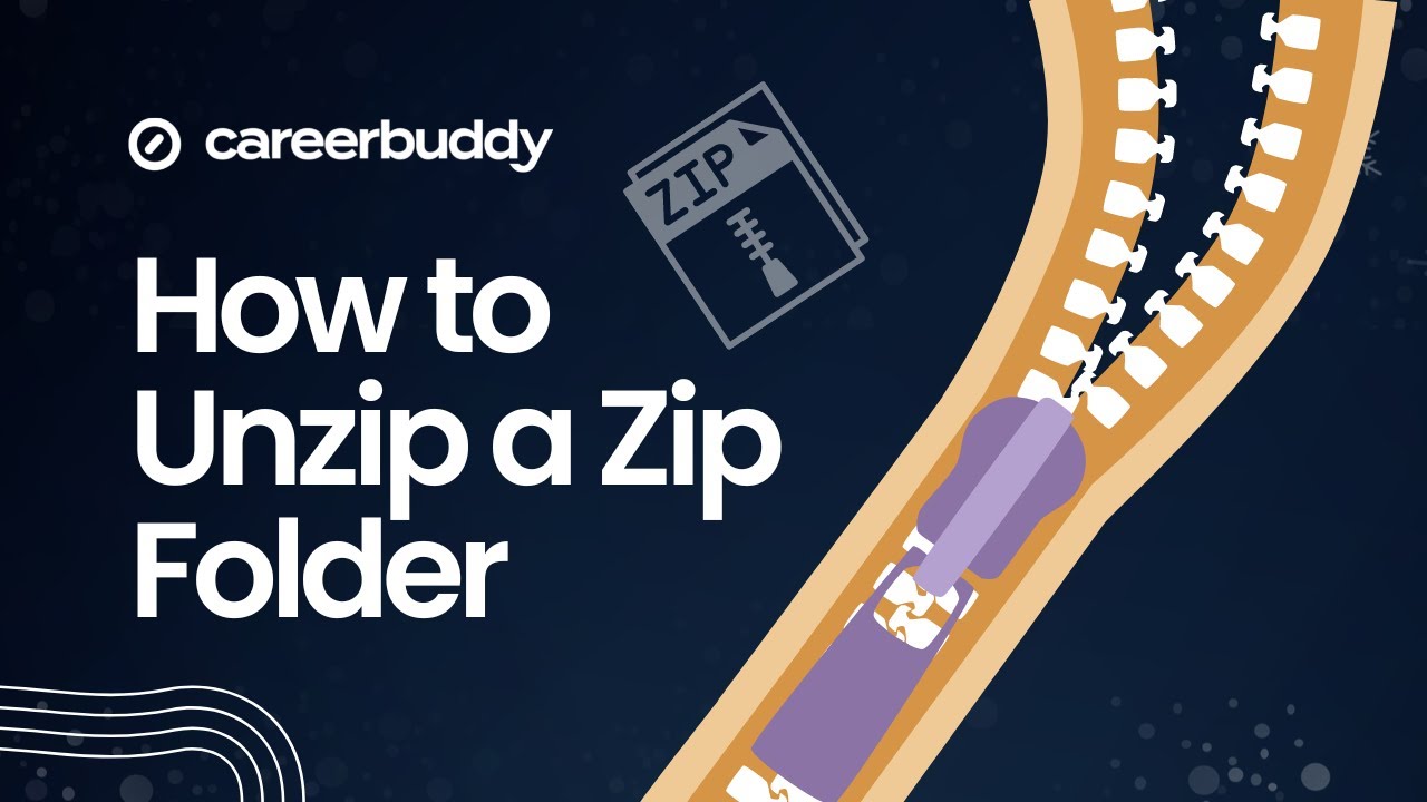 Unzip a Compressed Zip Folder in 4 Easy Steps