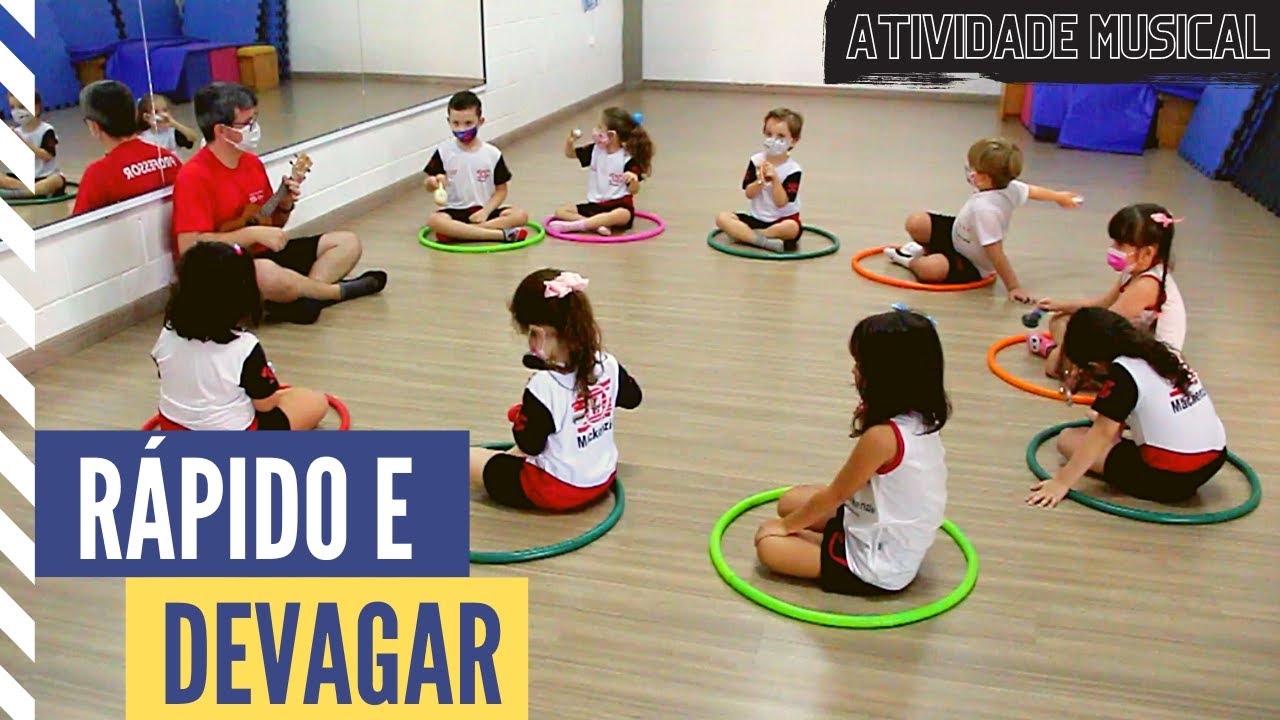 Atividade Musical: Rápido e Devagar | Musicalização Infantil #2021